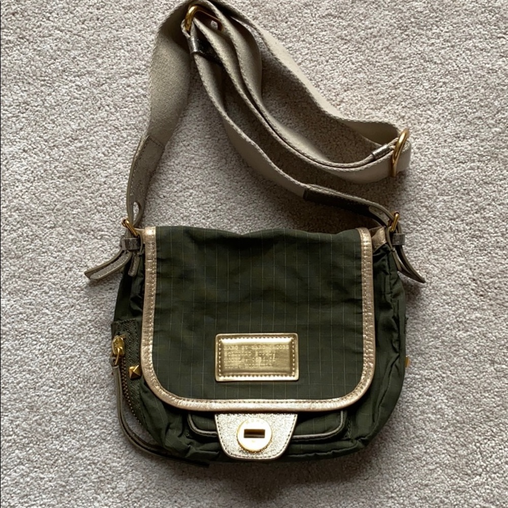 Marc by Marc Jacobs army green crossbody bag
